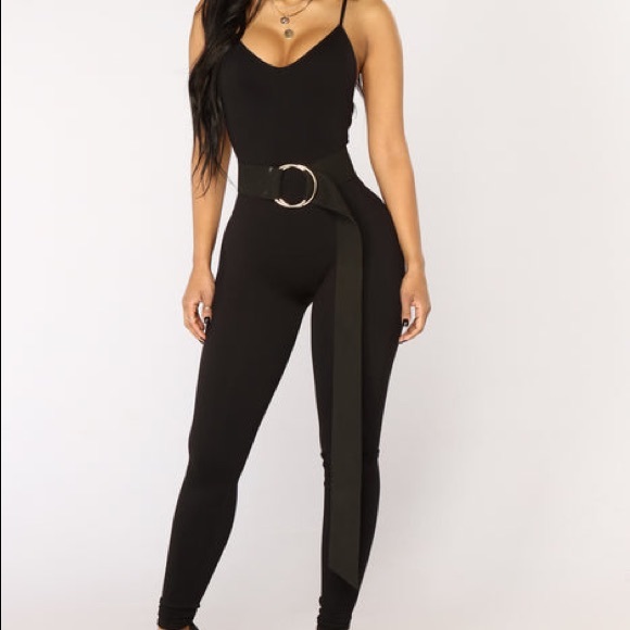 Getaway Car Seamless Jumpsuit - Black - Picture 2 of 4